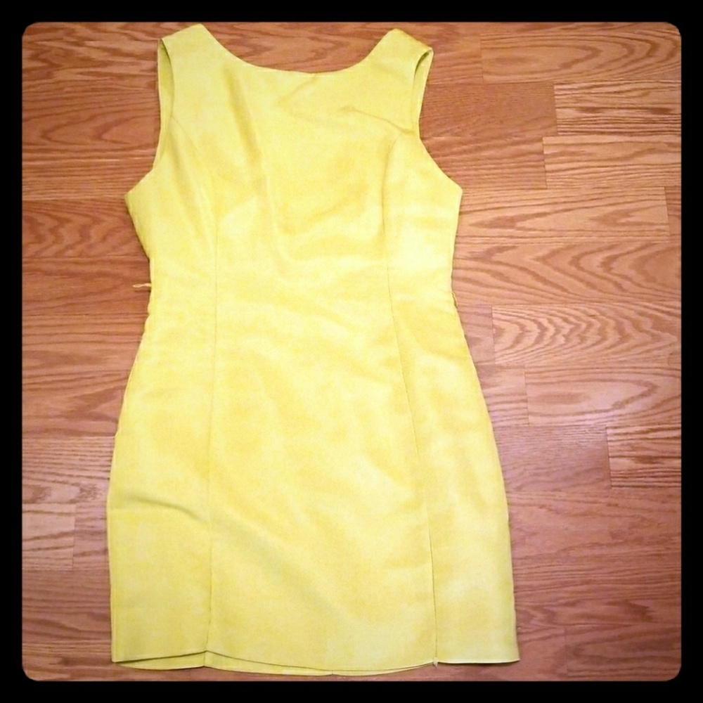 Canary Yellow Dress. Forever 21.